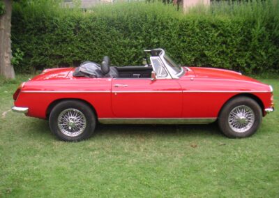 Restauracion MGB Roadster
