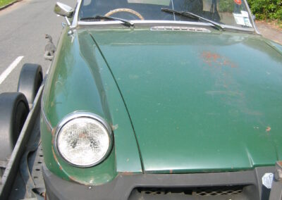 Restauracion MGB Roadster
