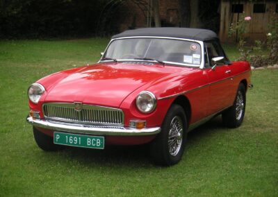 Restauracion MGB Roadster
