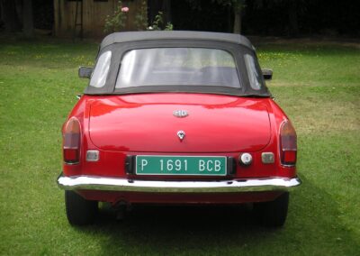 Restauracion MGB Roadster