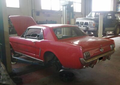 Restauración FOrd Mustang
