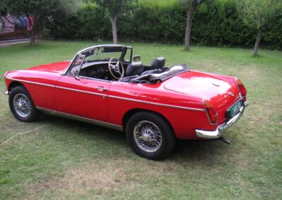 Restauracion MGB Roadster