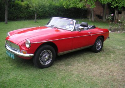 Restauracion MGB Roadster
