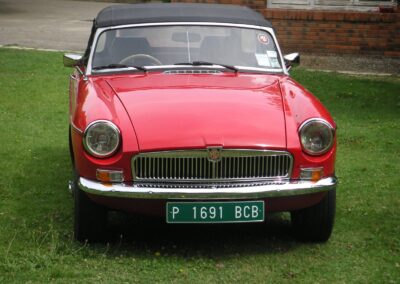 Restauracion MGB Roadster