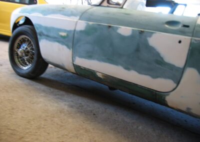 Restauracion MGB Roadster