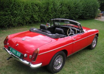 Restauracion MGB Roadster