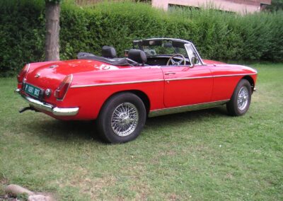 Restauracion MGB Roadster